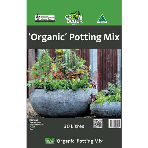 Organic Potting Mix 30Lt - Grow Better
