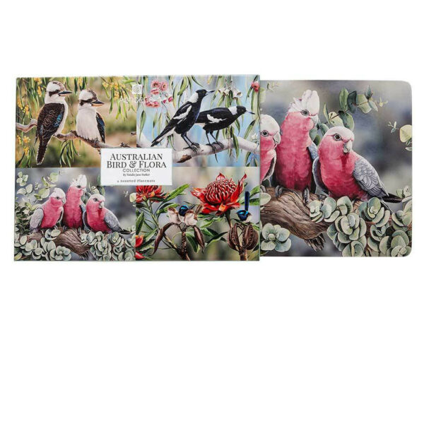 ashdene-australian-bird-flora-4pk-placemats-boxed