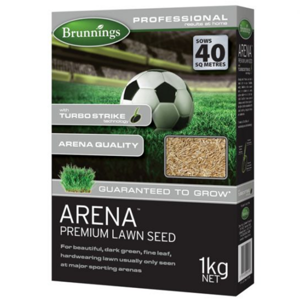 Brunnings Arena Premium Lawn Seed 1kg