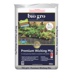 Wicking garden bed potting mix