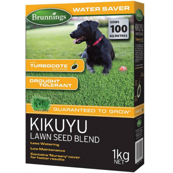 Brunnings Kikuyu Lawn Seed 1kg