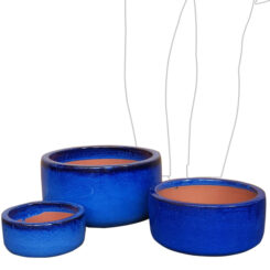 drum bowl falling blue
