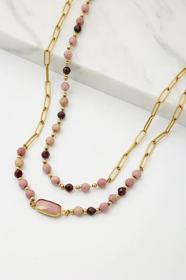 Riley Necklace Rouge